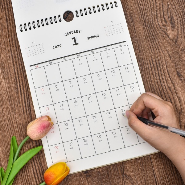 2020 Wall Calendar 365 days Desk Calendar