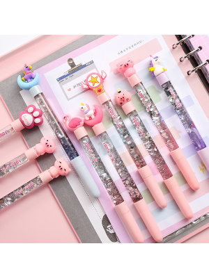 1pc-Cute-Fairy-Pen-Creative-Quicksand-Sequins-Unicorn-Flamingos-Pig-Moon-Cat-Claw-Dinosaur-Gel-Pen-1-20210310-044029.jpg