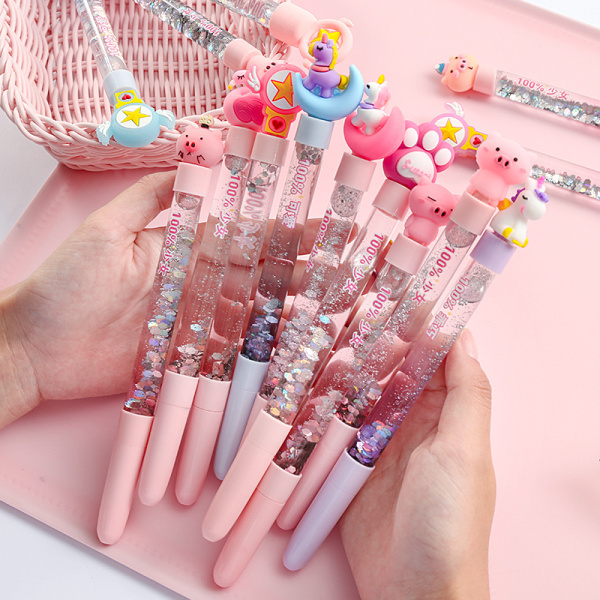 Cute Unicorns Gel Pen Stationery Supply