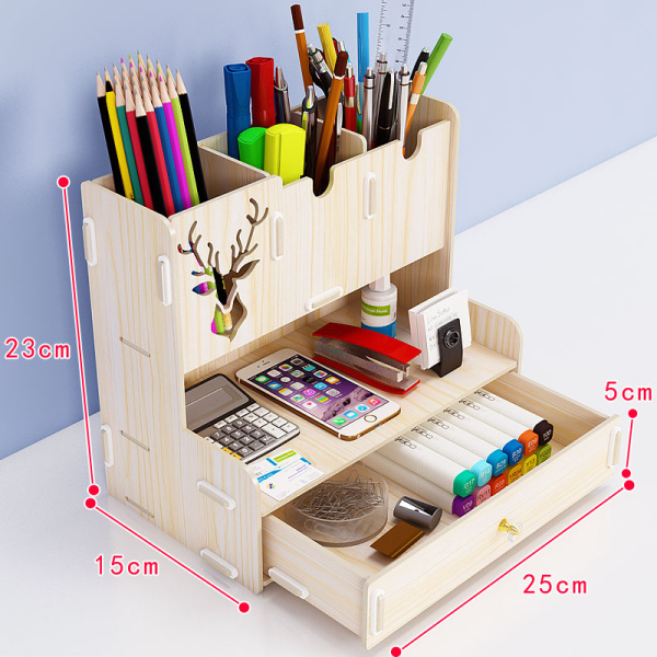 Creative Desktop Office Pen Holder and Organizer
