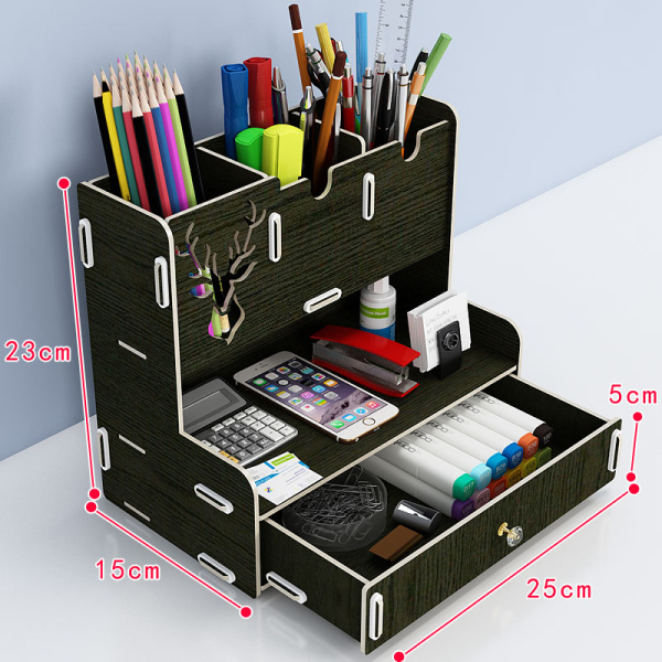 Creative Desktop Office Pen Holder and Organizer