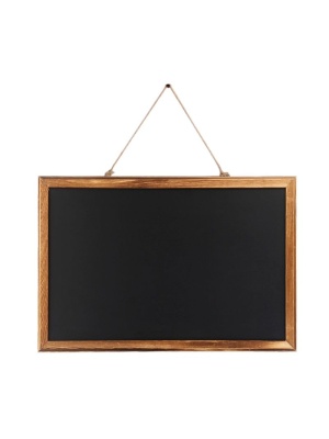 Hanging Wooden Blackboard