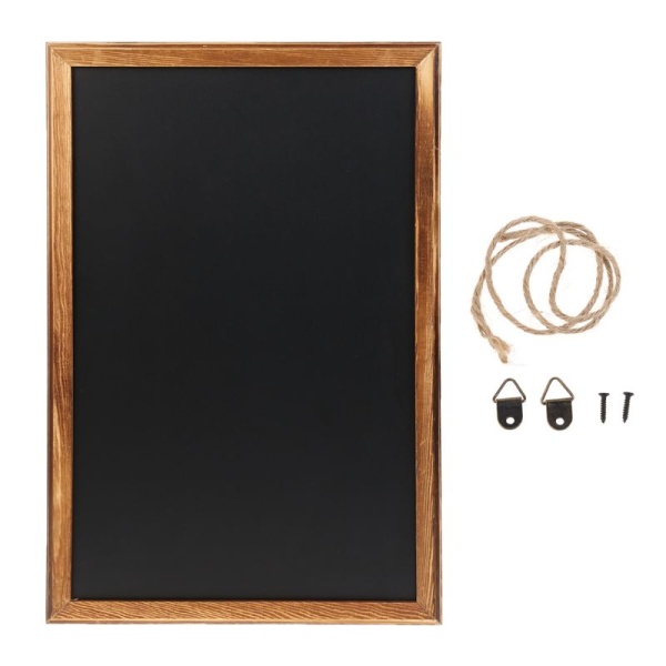 Hanging Wooden Blackboard