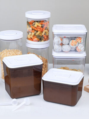 Baby Milk Powder Storage Box with Whole Grains