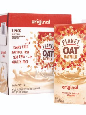 Original Oat Milk Cartons, 32 oz Carton, 6/Carton