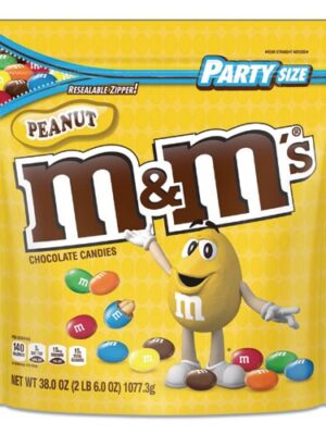 Milk Chocolate Candies, Milk Chocolate and Peanuts, 38 oz Bag