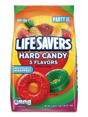 Hard Candy, Original Five Flavors, 50 oz Bag