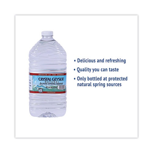 Alpine Spring Water, 1 Gal Bottle, 6/Carton