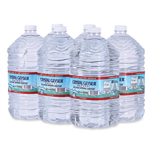 Alpine Spring Water, 1 Gal Bottle, 6/Carton