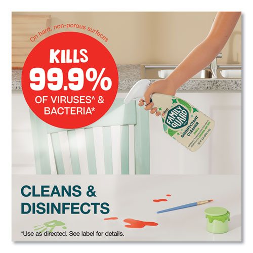 Disinfectant, Fresh Scent, 32 oz Trigger Bottle, 8/Carton