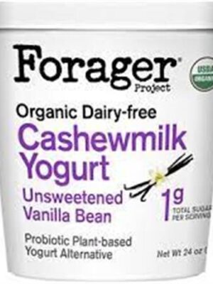 Forager Project Organic Dairy Free Unsweetened Vanilla Bean Cashewmilk Yogurt 24 Oz
